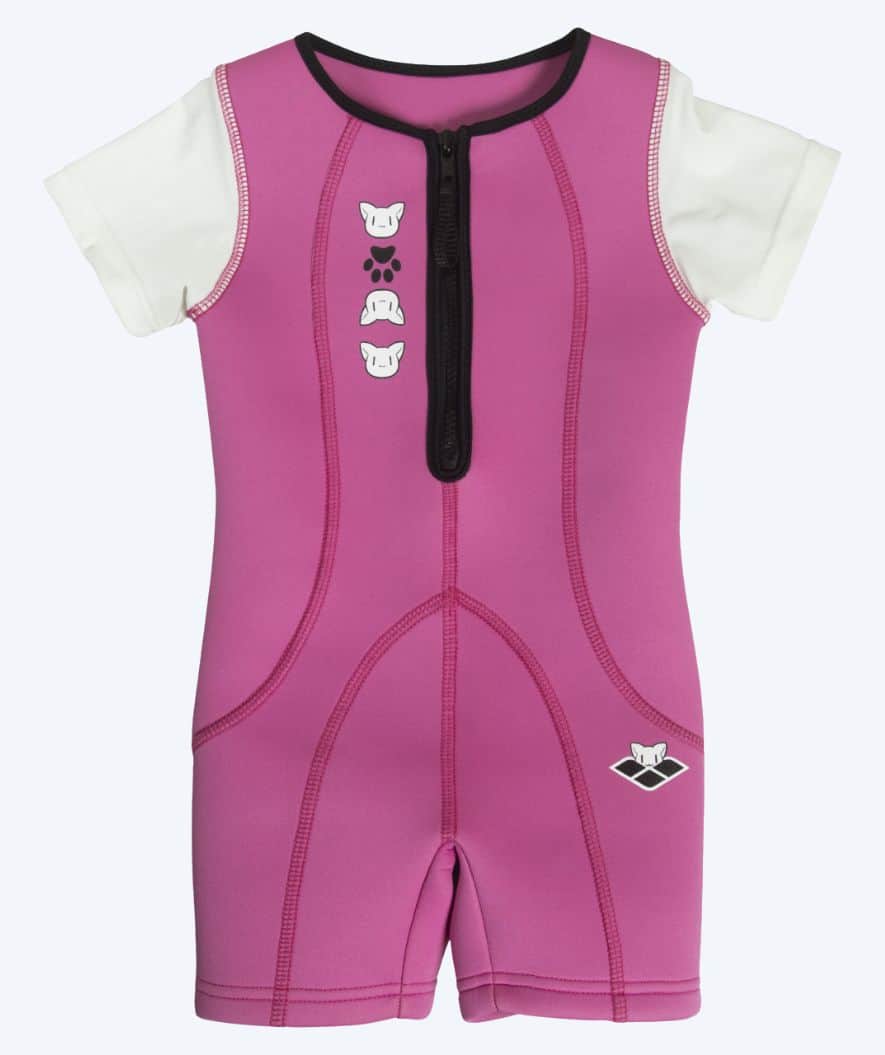 Arena kind neopreen wetsuit - Friends - Roze/wit